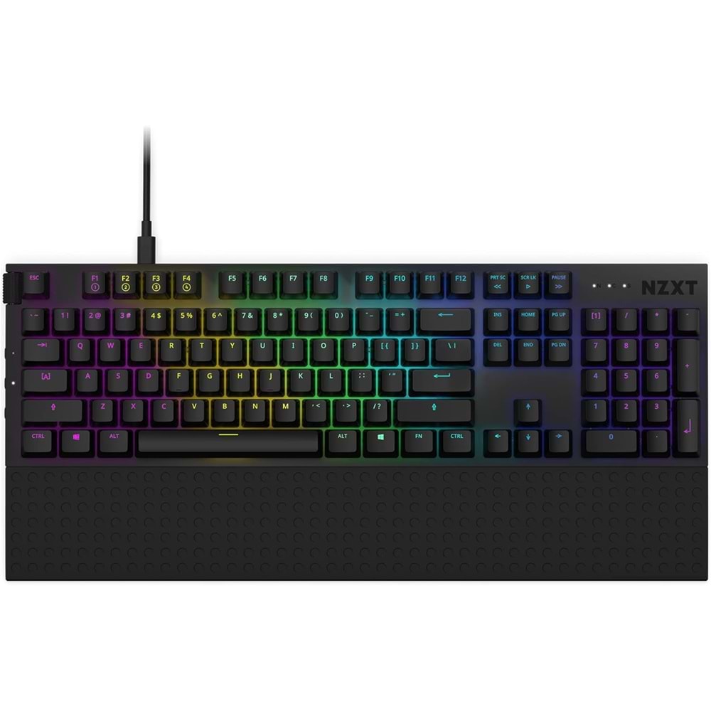 NZXT KB-1FSUK-BR Function Modular Full Size RGB Siyah Mechanical Klavye