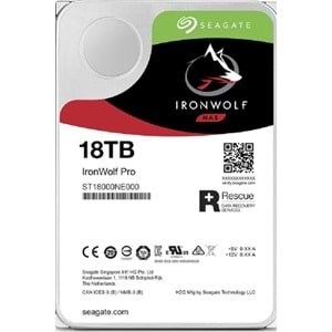 Seagate ST18000NT001 18TB 7200RPM 256MB Ironwolf Pro HDD