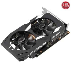 Asus DUAL-GTX1650-O4GD6-P-V2 4GB 128Bit GDDR6 DP/HDMI/DVI PCI 3.0 Ekran Kartı
