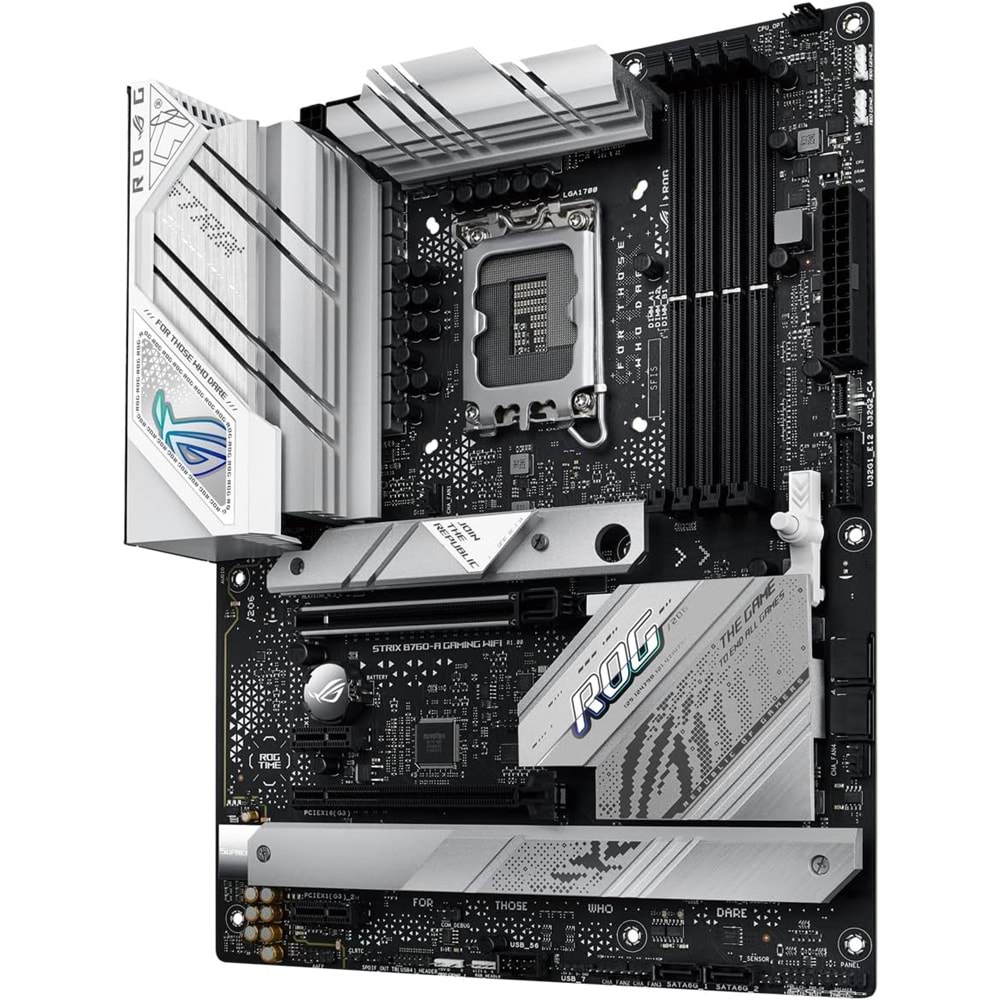 Asus ROG STRIX B760-A GAMING WIFI D4 DDR4 5333MHZ 1XHDMI 1XDP 3XM.2 USB 3.2 1700P ATX Anakart