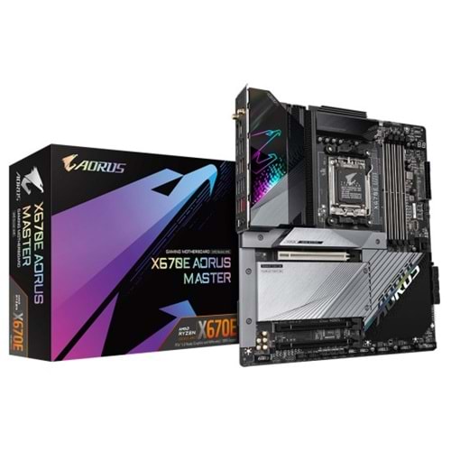 Gigabyte X670-E Aorus Master DDR5 5200MHZ HDMI Anakart