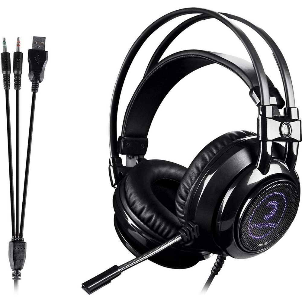 Gamepower Magnus V2 Siyah 3.5mm Rgb Oyuncu Kulaklıklığı