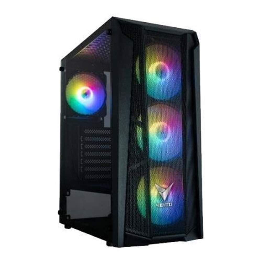 Vento VG15FE 650W 80+ 4X120MM Rgb Fan Gaming Siyah Kasa