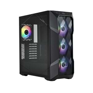 Cooler Master Masterbox TD500V2-KGNN-STU USB3.2 4X120MM ARGB Fan Psu Yok Pencereli E-ATX Siyah Kasa