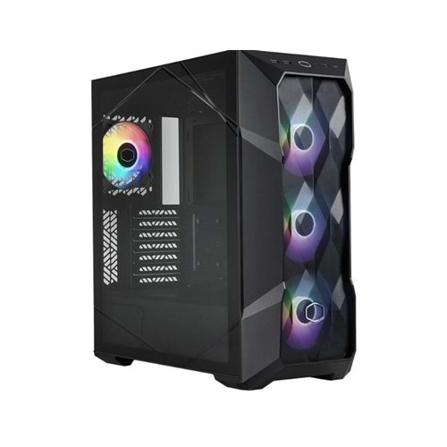 Cooler Master Masterbox TD500V2-KGNN-STU USB3.2 4X120MM ARGB Fan Psu Yok Pencereli E-ATX Siyah Kasa