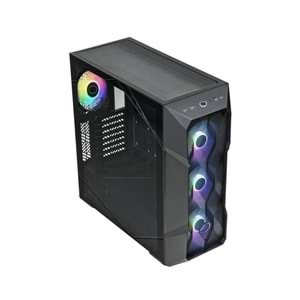 Cooler Master Masterbox TD500V2-KGNN-STU USB3.2 4X120MM ARGB Fan Psu Yok Pencereli E-ATX Siyah Kasa