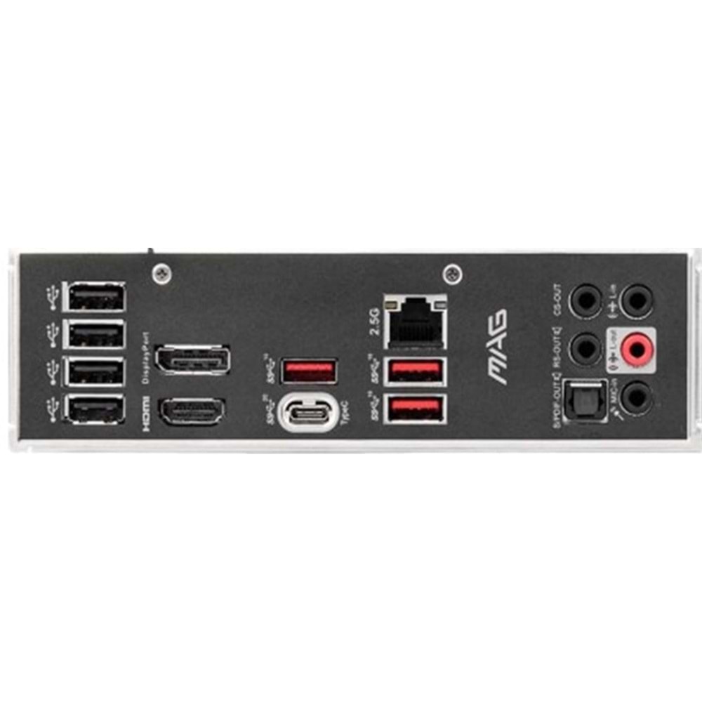 Msi Mag B660M Mortar DDR4 6200MHZ 1XHDMI 1XDP 2XM.2 USB 3.2 Matx 1700P (12. ve 13. Nesil işlemci ile uyumlu) Anakart