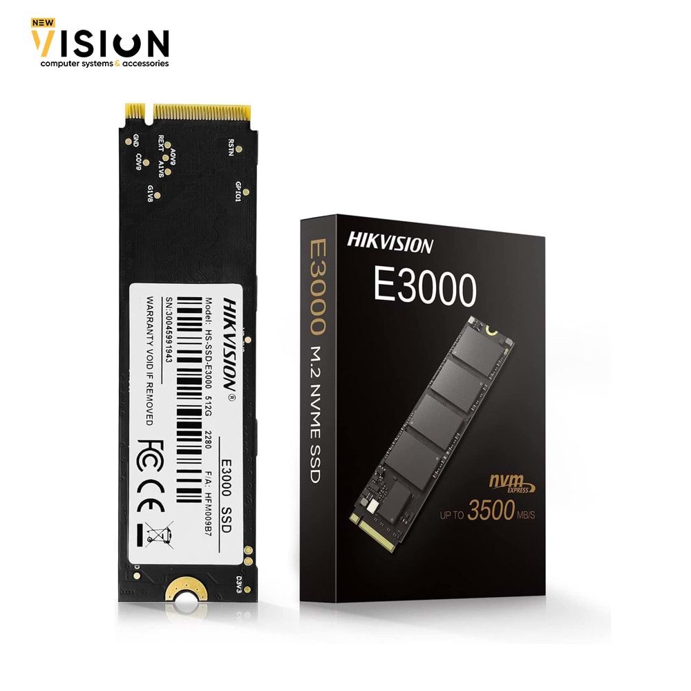Hikvision 256GB NVMe M.2 PCIe 3500MB/s E3000 (HS-SSD-E3000/256G)