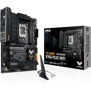 Asus Tuf Gaming B760-PLUS WIFI B760 DDR5 M.2 USB3.2 DP/HDMI PCI 5.0 1700p Anakart