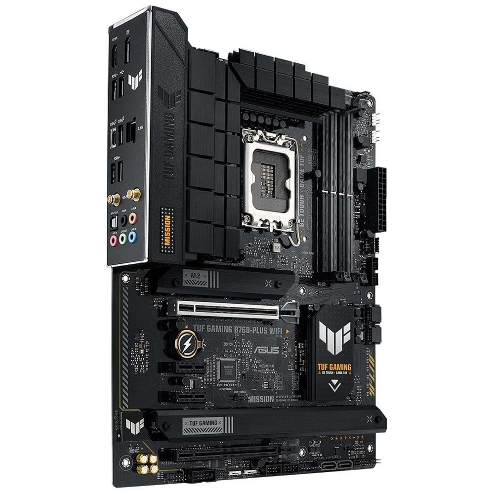 Asus Tuf Gaming B760-PLUS WIFI B760 DDR5 M.2 USB3.2 DP/HDMI PCI 5.0 1700p Anakart