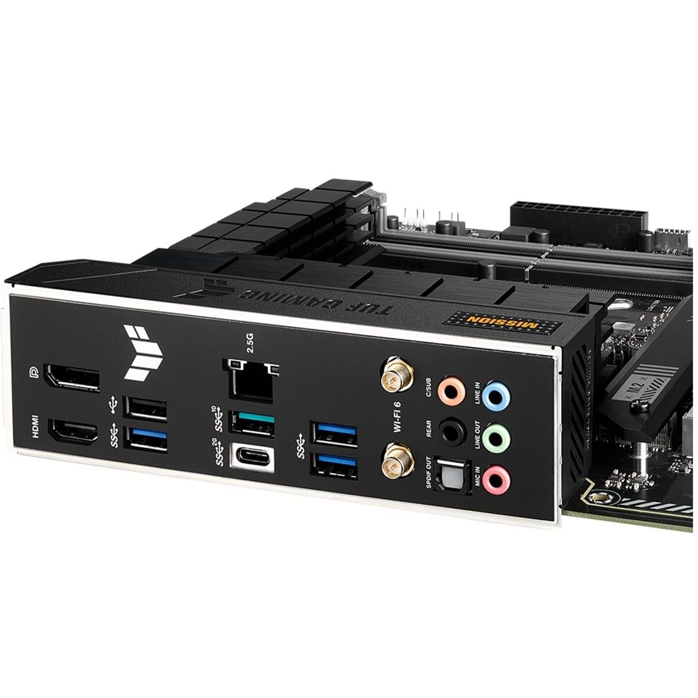 Asus Tuf Gaming B760-PLUS WIFI B760 DDR5 M.2 USB3.2 DP/HDMI PCI 5.0 1700p Anakart