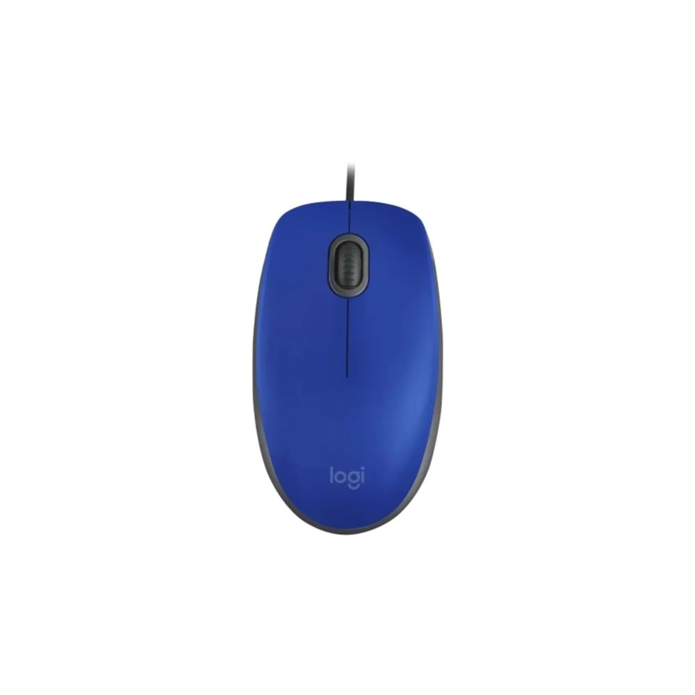 Logitech M110 Kablolu Mavi Mouse 910-006758