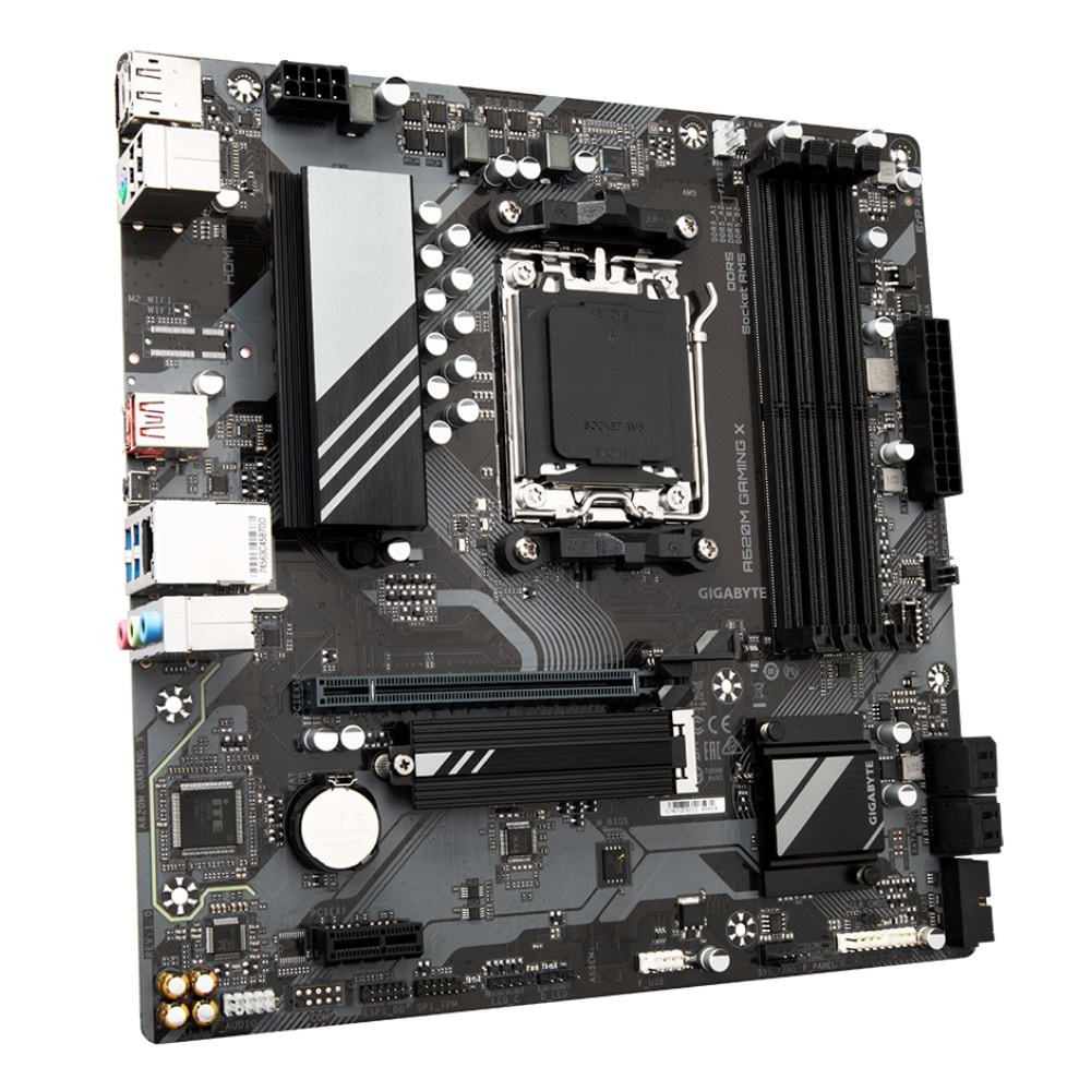 Gigabyte A620M-GAMING-X-AX AM5 DDR5 HDMI Anakart