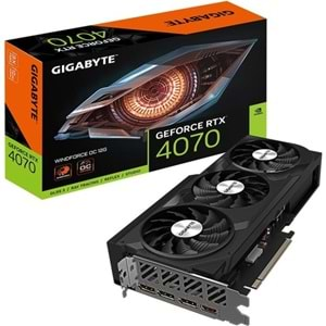 Gigabyte GVN4070WF3OC-12GD Geforce Windforce 12Gb 192Bit GDDR6 Dp/Hdmi Ekran Kartı