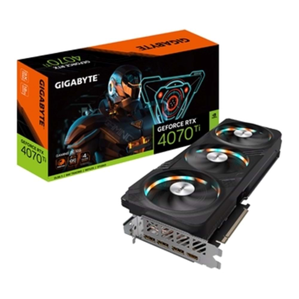 Gigabyte GV-N407TGAM-12GD Geforce Rtx 4070 Ti Gaming 12Gb 192Bit GDDR6 Dp/Hdmi Ekran Kartı