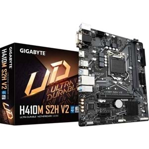 Gigabyte H410M-S2H-V2 H410 Lga1200 DDR4 2666Mhz Dvi-D Anakart