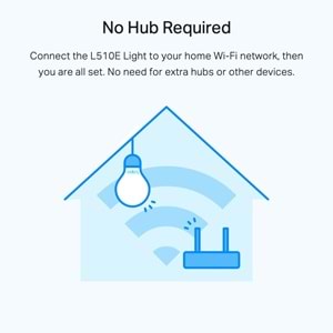 Tp-Link TAPO-L510E-2P Tapo Smart Wi-Fi Light Bulb Dimmable 2-Pack