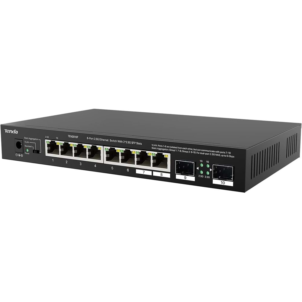 Tenda TEM2010F 8-Port Ethernet Switch