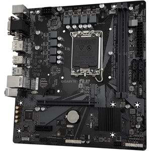 Gigabyte H610M-S2H-V2-DDR4 3200Mhz 1XVGA 1XHDMI 1XDP 1XDvi 1XM.2 USB 3.2 Matx 1700P Anakart