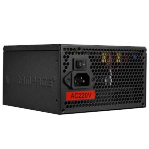 Rampage RMP-600-80P 600W 80+ Bronze Power Supply