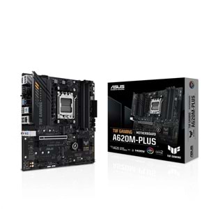 Asus Tuf Gaming A620M-PLUS AMD A620 DDR5 USB3.2 DP/HDMI PCI4.0 AM5 Anakart