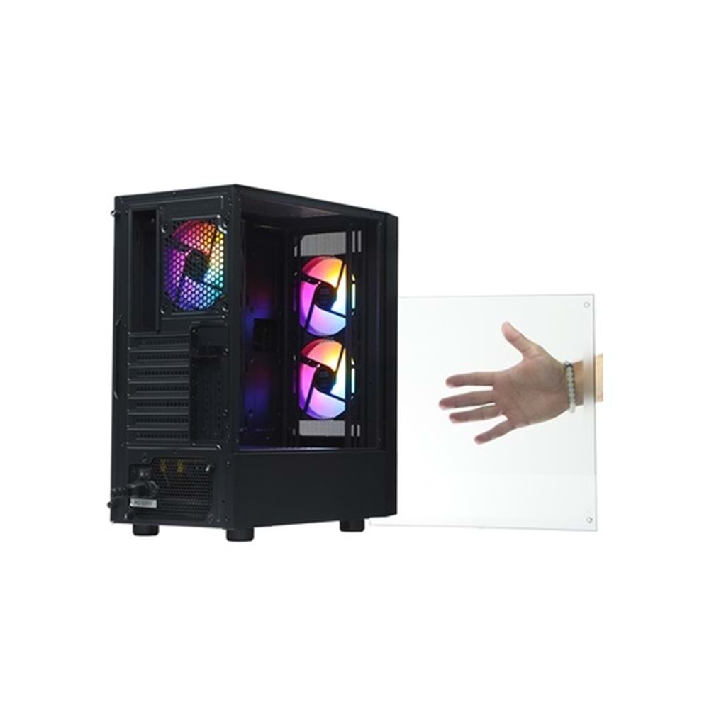 Dark GT 3x12cm Frgb Fan USB 3.0 Mesh Atx Gaming Kasa