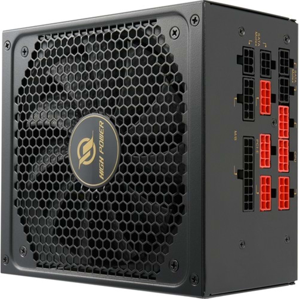 High Power Super GD HP1-H1050GD-F14C 1050W 80+ Gold Tam Modüler PSU