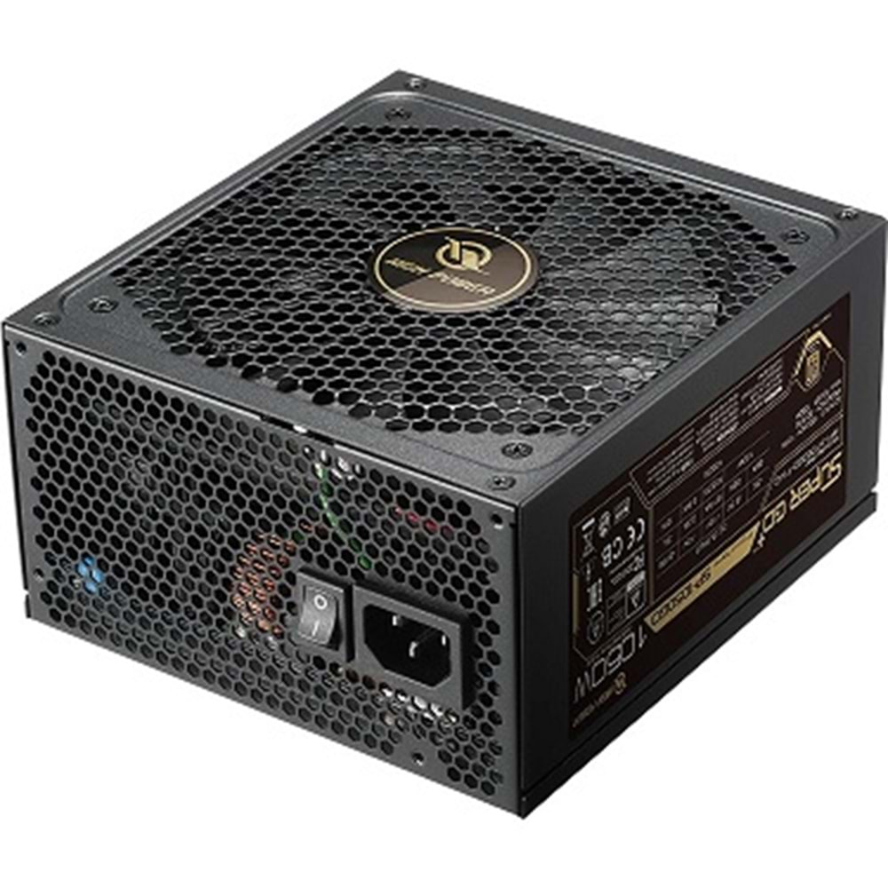 High Power Super GD HP1-H1050GD-F14C 1050W 80+ Gold Tam Modüler PSU