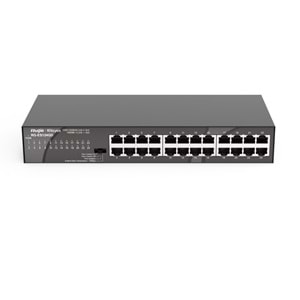 Ruijie RG-ES124GD 24 Port Gigabit Metal Kasa Switch
