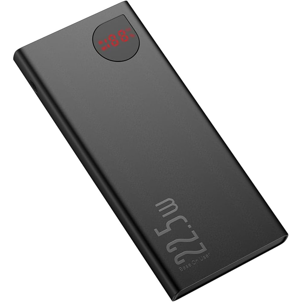 Baseus Adaman Metal Overseas Edition PPAD070001 22.5W 10.000Mah Dijital Ekranlı Powerbank