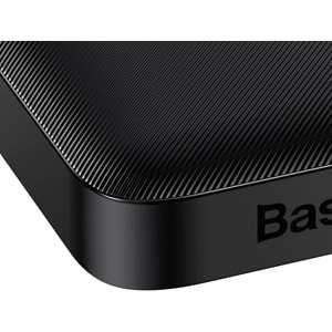 Baseus Bipow Overseas Edition PPBD050001 10.000Mah Digital Display 15W Siyah Powerbank