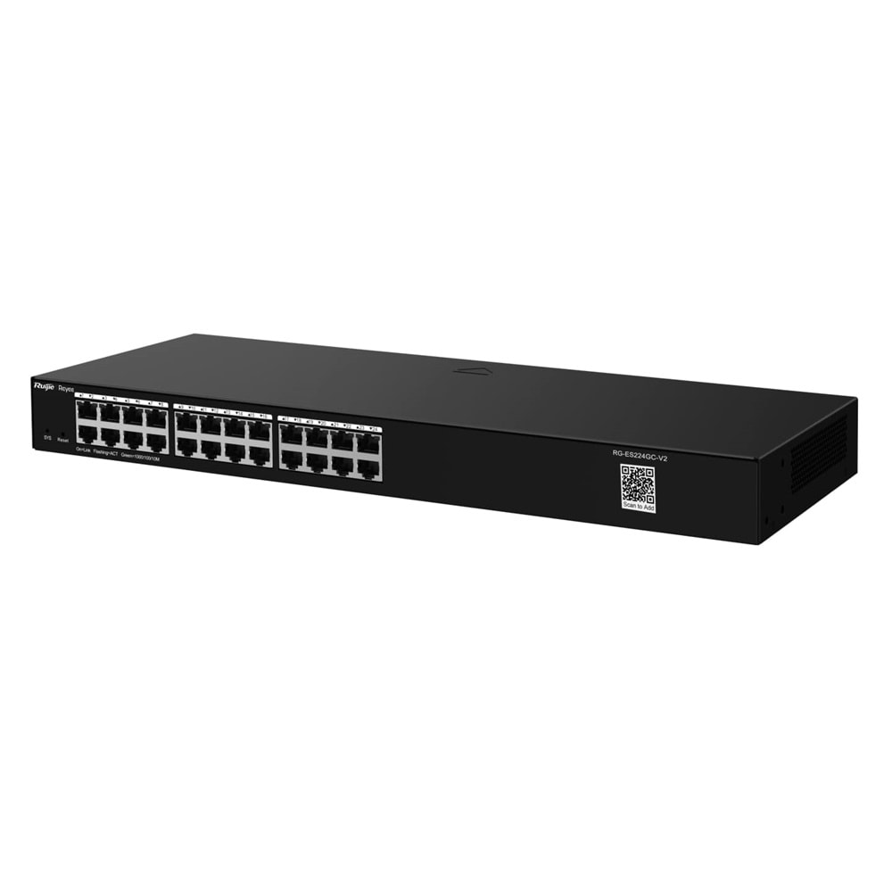 Ruijie RG-ES224GC 24 Port 10/100/1000 Mbps Gigabit Switch