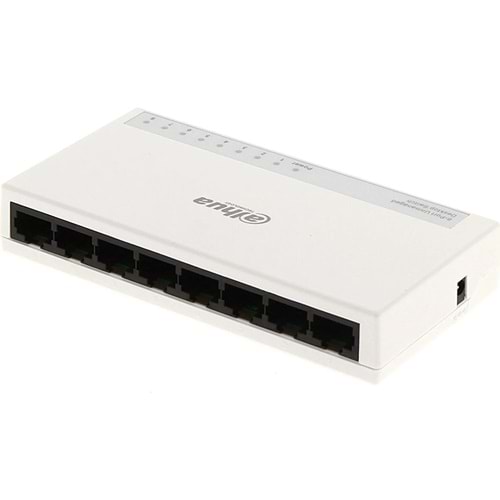 Dahua PFS3008-8ET-L 8 Port 10/100 Plastik Kasa Switch
