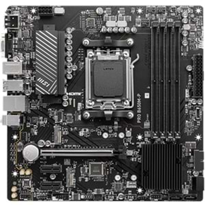 Msi Pro B650M-P DDR5 7200MHZ 1XVGA 1XHDMI 1XDP 2XM.2 USB 3.2 Matx Am5 (AMD AM5 7000 Serili İşlemci Uyumlu)