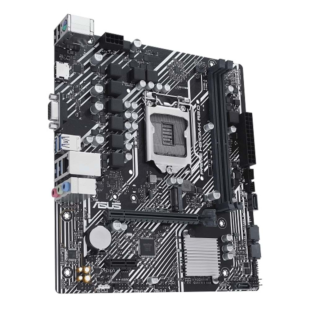 Asus PRIME H510M-K R2.0 H470 DDR4 M.2 USB3.2 HDMI/VGA PCI 5.0 1200p Anakart