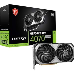 Msi Geforce RTX 4070 Super 12G VENTUS 2X OC 12GB GDDR6X 3XDP HDMI 192BIT