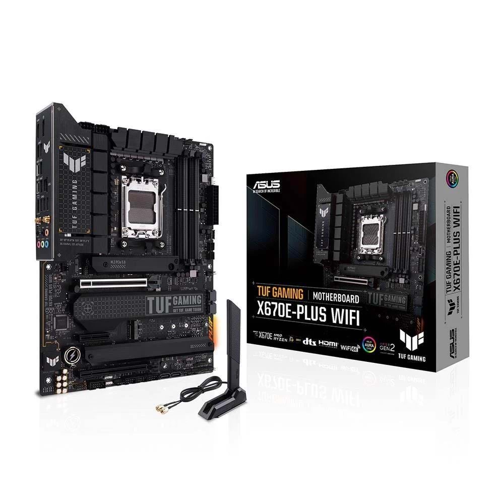 Asus TUF GAMING X670E-PLUS WIFI DDR5 6400MHz+(OC) HDMI DP AM5 Anakart