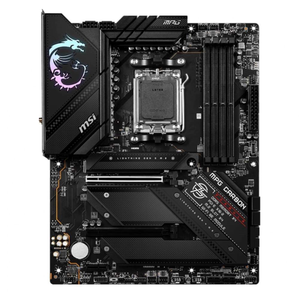 Msi MPG B650 CARBON WIFI DDR5 6600MHz(OC) HDMI DP M.2 ATX