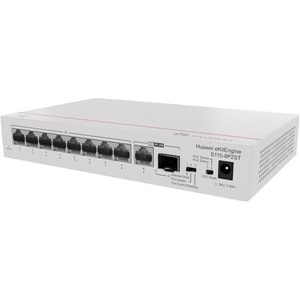 Huawei eKIT Engine S110-8P2ST 124W 10 Port 20GBIT/S Yönetilemez Switch