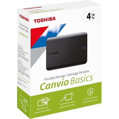 Toshiba 4TB Canvio Basics 2.5