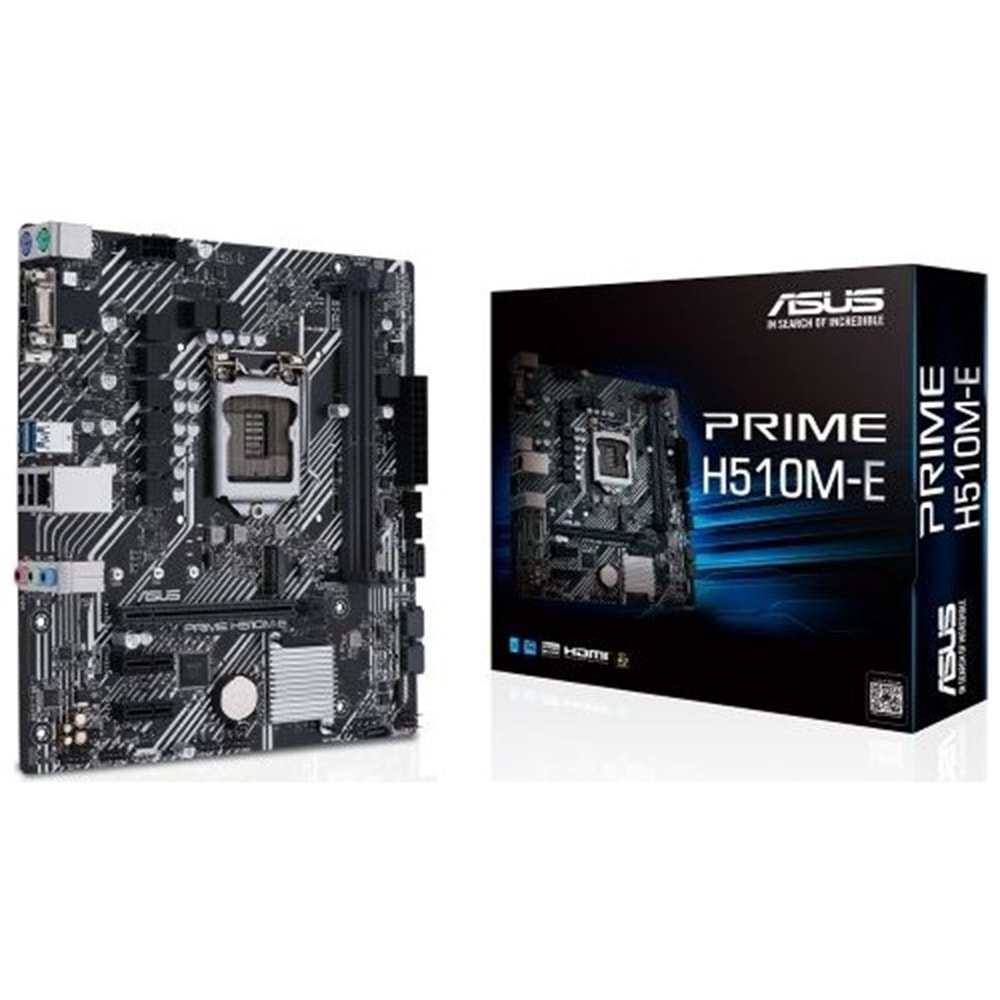 Asus Prime H510M-E R2.0 3200Mhz DDR4 HDMI DP 1200p Anakart