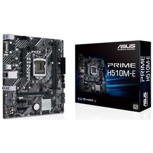 Asus Prime H510M-E R2.0 3200Mhz DDR4 HDMI DP 1200p Anakart