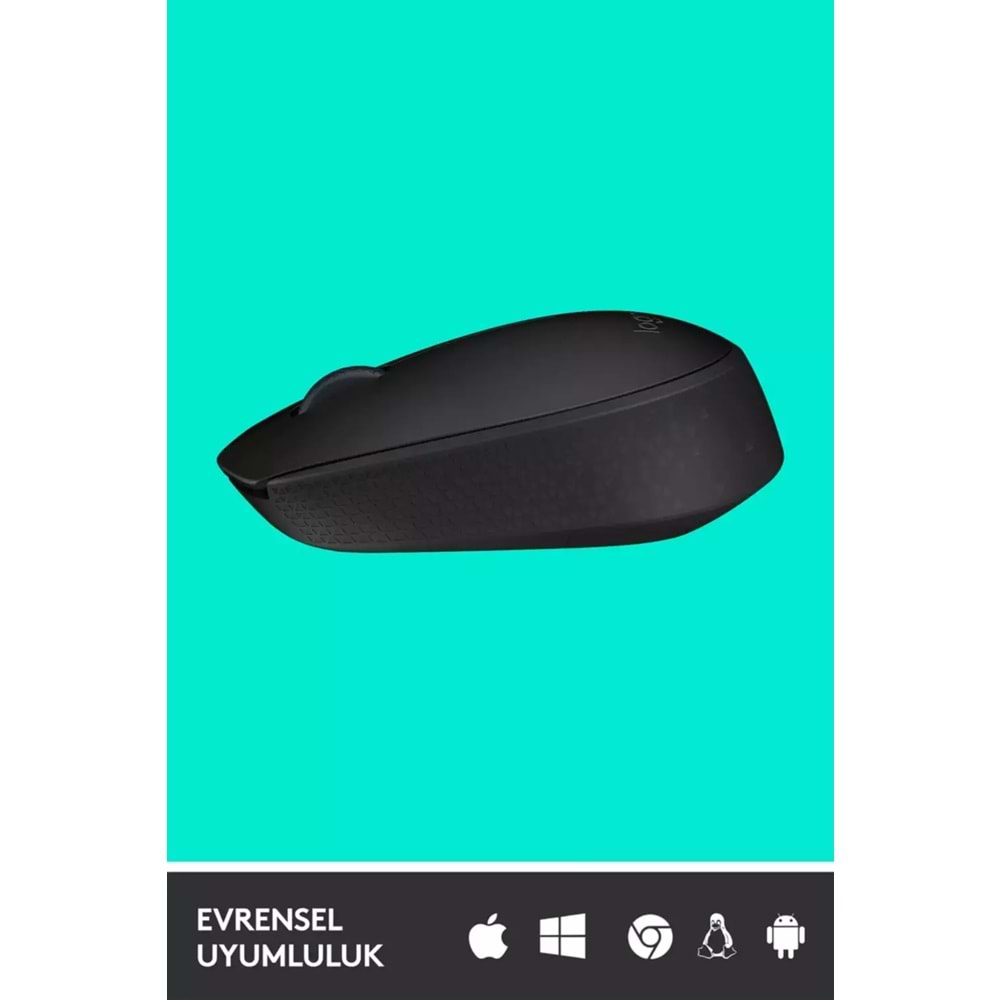 Logitech B170 Nano Mouse Kablosuz Siyah 910-004798