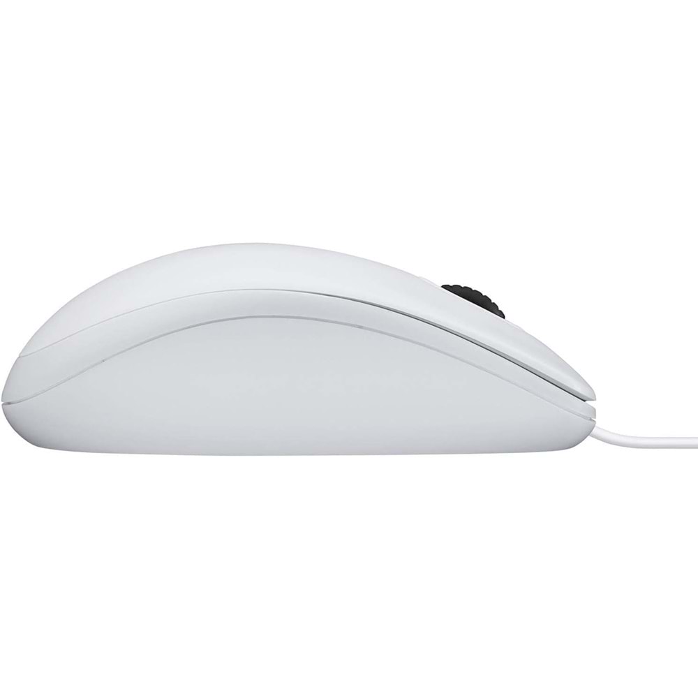 Logitech B100 Nano Mouse Kablolu Beyaz 910-003360
