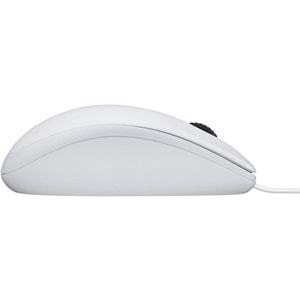 Logitech B100 Nano Mouse Kablolu Beyaz 910-003360