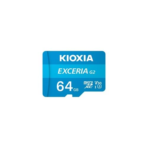 Kioxia 64GB Micro SDXC 100MB/s LMEX2L064GG2 Hafıza Kartı