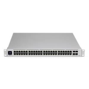 Ubiquiti USW-PRO-48-POE 48 Port Gigabit + 4X10GB SFP UPLINK 600W POE Yönetilebilir Rackmount Switch