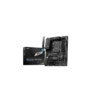 Msi PRO B760-P DDR4 II 5333MHZ 1XHDMI 1XDP 2XM.2 USB 3.2 ATX 1700P (12. / 13. VE 14. Nesil İşlemci Uyumlu)