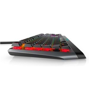 Dell Alienware 545-BBCH LOW PROFILE RGB Mechanical Gaming Klavye Siyah AW510K-G