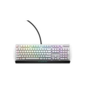 Dell Alienware 545-BBCL LOW PROFILE RGB Mechanical Gaming Klavye Beyaz AW510K-W